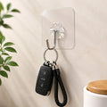 ANRIIO Stainless Steel Adhesive Wall Hooks — 10 Pc