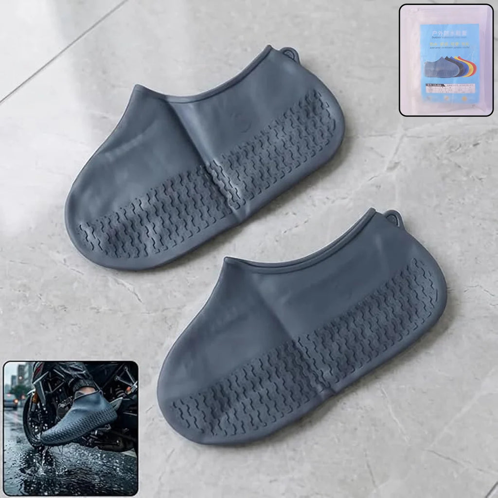 ANRIIO Reusable Waterproof Silicone Shoe Covers – Non-Slip