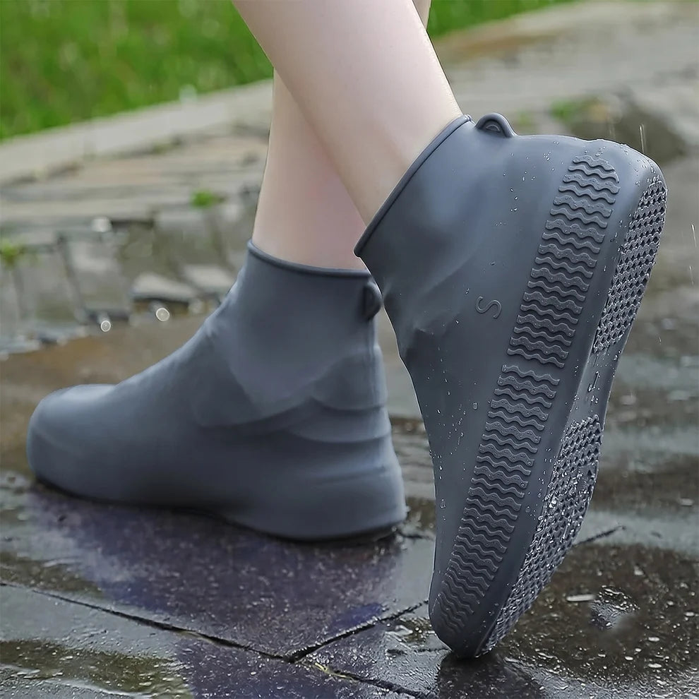 ANRIIO Reusable Waterproof Silicone Shoe Covers – Non-Slip